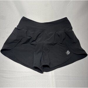 WOMEN'S Balance Black Running Athletic Shorts Women's Size Small W Zip Pocket